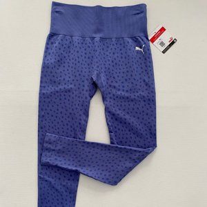 Puma Sport Leggings Blue Dotted